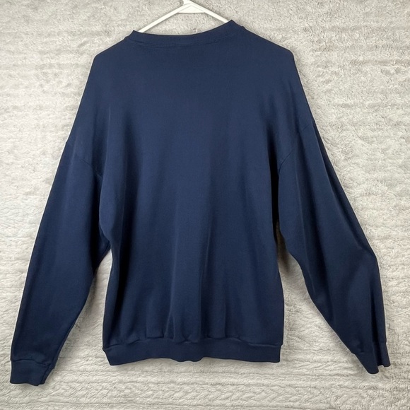 Vintage 90's America SpiritwearSpellout Sweatshirt XL USA Biker Grunge Track - Picture 9 of 12